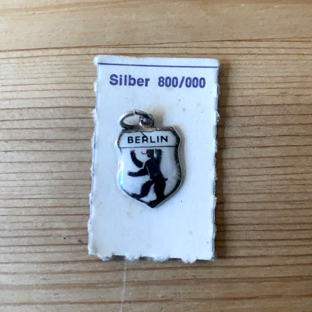 Berlin Bear Coat of Arms Vintage 1940s Charm